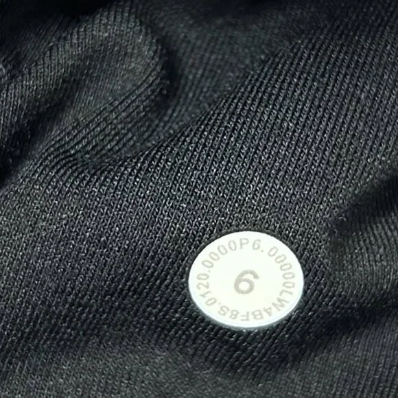 Lululemon Hooded Define Jacket Nulu Heathered Stripe Black Grey Sz 6 - Picture 7 of 8